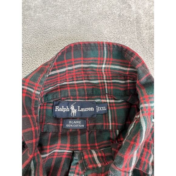 Ralph Lauren Blaire Long Sleeve Button Down Shirt Men's Size 2XL XXL Red - Picture 5 of 9